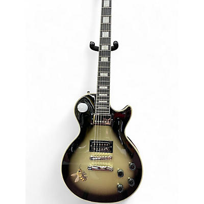 Used Epiphone Les Paul Custom Silverburst Solid Body Electric Guitar