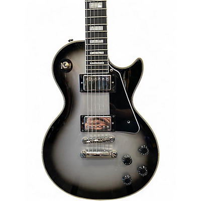 Used Epiphone Les Paul Custom Silverburst Solid Body Electric Guitar
