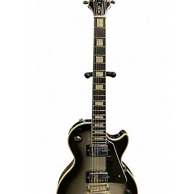 Used Epiphone Les Paul Custom Silverburst Solid Body Electric Guitar