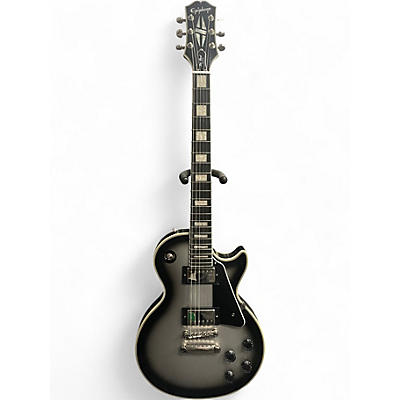 Used Epiphone Les Paul Custom Silverburst Solid Body Electric Guitar