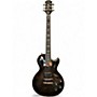 Used Epiphone Les Paul Custom Trans Ebony Burst Solid Body Electric Guitar Trans Ebony Burst