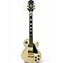 Used Epiphone Les Paul Custom Vintage White Solid Body Electric Guitar Vintage White