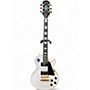 Used Epiphone Les Paul Custom WHITE Solid Body Electric Guitar WHITE