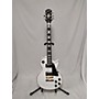 Used Epiphone Used Epiphone Les Paul Custom White Solid Body Electric Guitar White