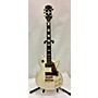 Used Epiphone Used Epiphone Les Paul Custom White Solid Body Electric Guitar White