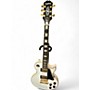 Used Epiphone Les Paul Custom White Solid Body Electric Guitar White