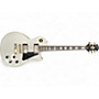 Used Epiphone Les Paul Custom White Solid Body Electric Guitar White