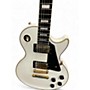 Used Epiphone Les Paul Custom White Solid Body Electric Guitar White