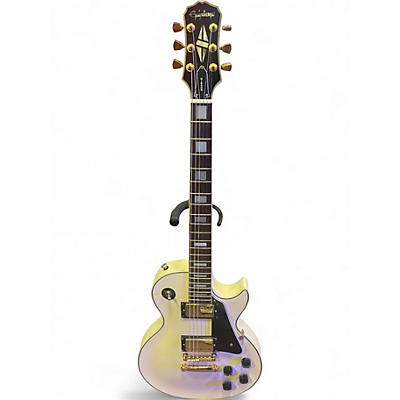 Used Epiphone Les Paul Custom White Solid Body Electric Guitar