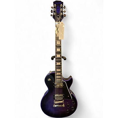 Used Epiphone Les Paul Custom Widow Blue Indigo Solid Body Electric Guitar