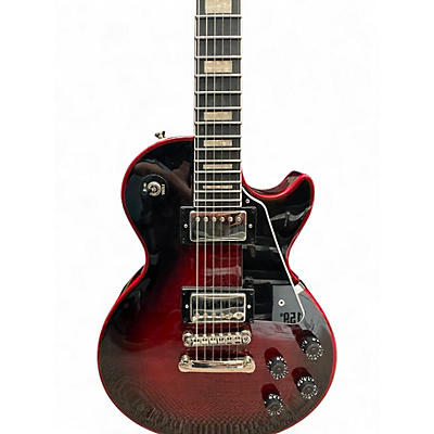 Used Epiphone Les Paul Custom Widow Crimson Red Burst Solid Body Electric Guitar