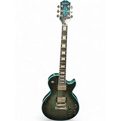 Used Epiphone Les Paul Custom Widow Indigo Burst Solid Body Electric Guitar