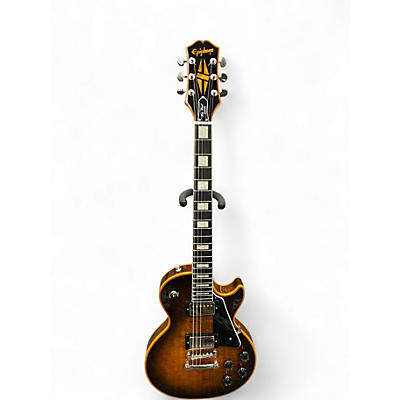 Used Epiphone Les Paul Custom Widow Orange Burst Solid Body Electric Guitar