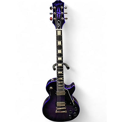 Used Epiphone Les Paul Custom Widow Purple Burst Solid Body Electric Guitar