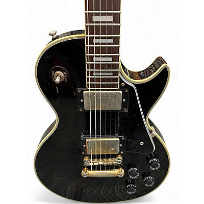 Used Epiphone Les Paul Custom black Solid Body Electric Guitar