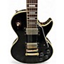 Used Epiphone Les Paul Custom black Solid Body Electric Guitar black