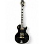 Used Epiphone Les Paul Custom black Solid Body Electric Guitar black