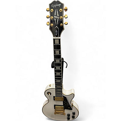 Used Epiphone Les Paul Customer Alpine White Solid Body Electric Guitar