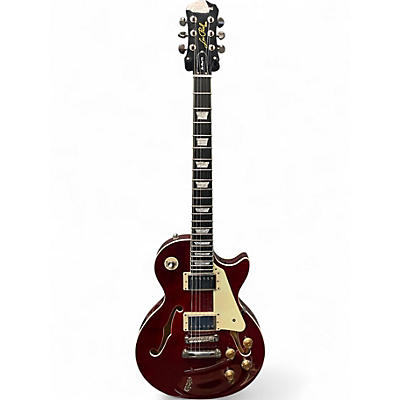 Used Epiphone Les Paul ES Pro Wine Red Hollow Body Electric Guitar