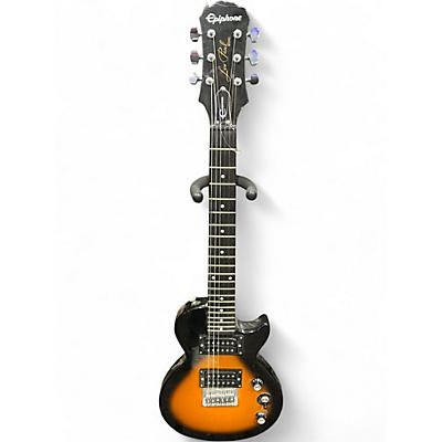 Used Epiphone Les Paul Express 2 Tone Sunburst Solid Body Electric Guitar