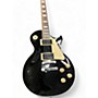 Used Epiphone Les Paul Gibson  Black Solid Body Electric Guitar Black