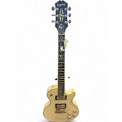 Used Epiphone Les Paul Jerry Cantrell Alpine White Solid Body Electric Guitar