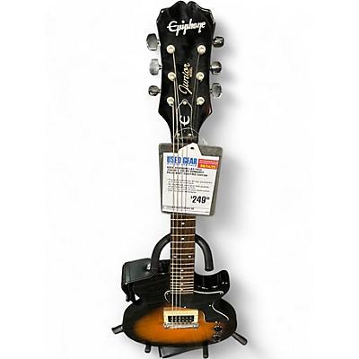 Used Epiphone Les Paul Junior 2 Color Sunburst Solid Body Electric Guitar