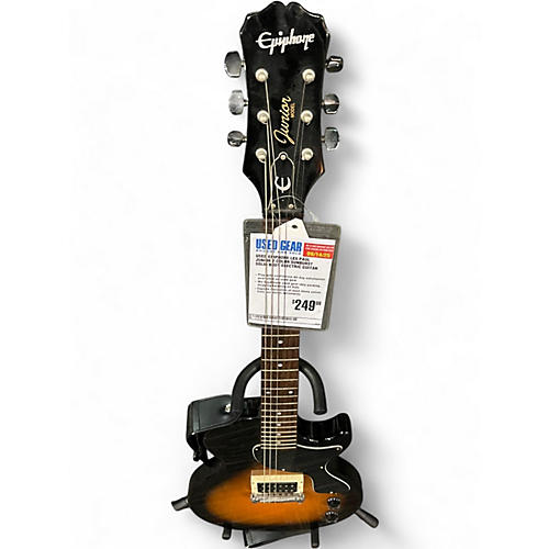 Used Epiphone Les Paul Junior 2 Color Sunburst Solid Body Electric Guitar 2 Color Sunburst