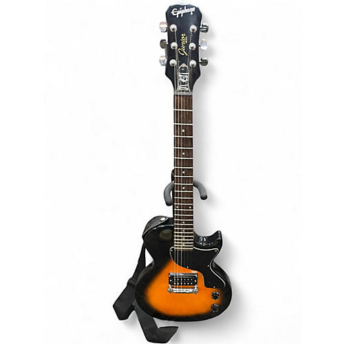 Used Epiphone Les Paul Junior 2 Color Sunburst Solid Body Electric Guitar 2 Color Sunburst