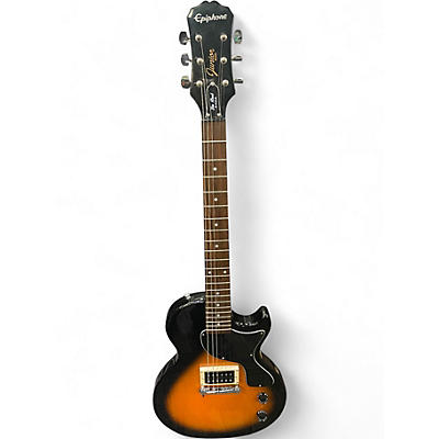 Used Epiphone Les Paul Junior 2 Color Sunburst Solid Body Electric Guitar