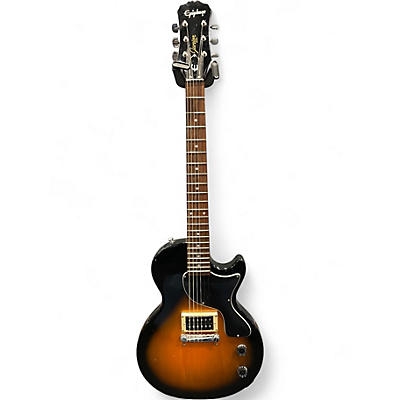 Used Epiphone Les Paul Junior 2 Color Sunburst Solid Body Electric Guitar