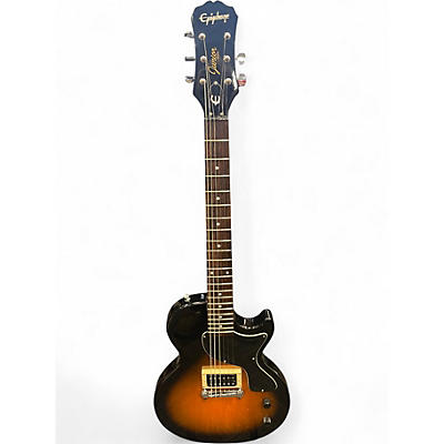 Used Epiphone Les Paul Junior 2 Color Sunburst Solid Body Electric Guitar