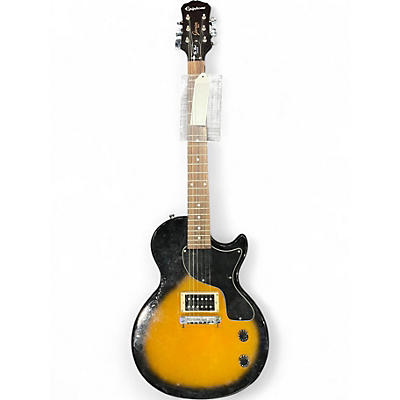 Used Epiphone Les Paul Junior 2 Color Sunburst Solid Body Electric Guitar
