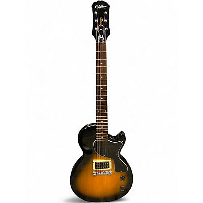 Used Epiphone Les Paul Junior 2 Color Sunburst Solid Body Electric Guitar