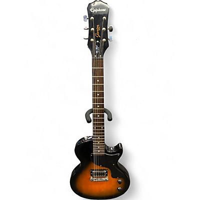 Used Epiphone Les Paul Junior 2 Color Sunburst Solid Body Electric Guitar