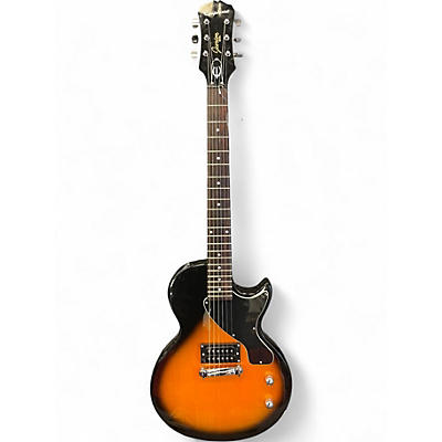 Used Epiphone Les Paul Junior 2 Color Sunburst Solid Body Electric Guitar