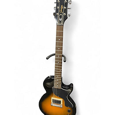 Used Epiphone Les Paul Junior 2 Color Sunburst Solid Body Electric Guitar