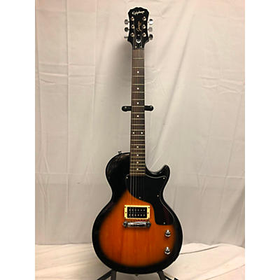 Epiphone Used Epiphone Les Paul Junior 2 Tone Sunburst Solid Body Electric Guitar