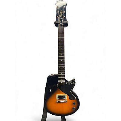 Used Epiphone Les Paul Junior 2 Tone Sunburst Solid Body Electric Guitar