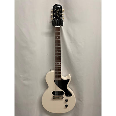 Epiphone Used Epiphone Les Paul Junior Billie Joe Armstrong White Solid Body Electric Guitar