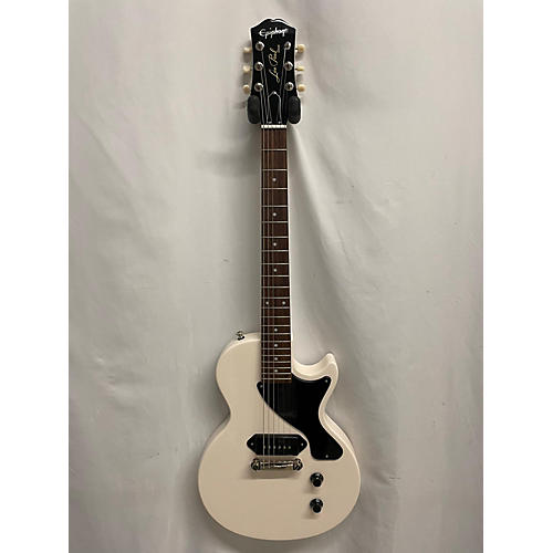 Epiphone Used Epiphone Les Paul Junior Billie Joe Armstrong White Solid Body Electric Guitar White