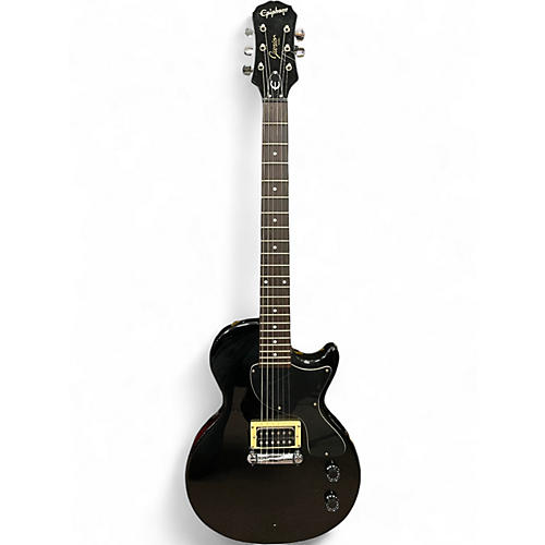 Used Epiphone Les Paul Junior Black Solid Body Electric Guitar Black