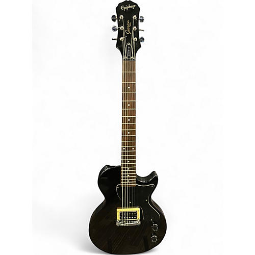 Used Epiphone Les Paul Junior Black Solid Body Electric Guitar Black