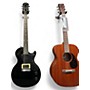 Used Epiphone Les Paul Junior Black Solid Body Electric Guitar Black