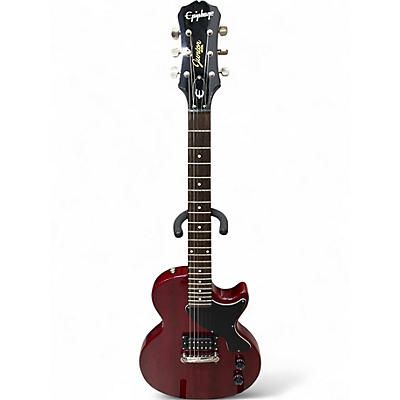 Used Epiphone Les Paul Junior Cherry Solid Body Electric Guitar