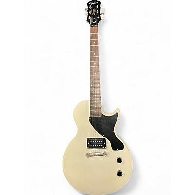 Used Epiphone Les Paul Junior Classic White Solid Body Electric Guitar