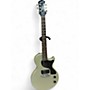 Used Epiphone Les Paul Junior Metallic Silver Solid Body Electric Guitar Metallic Silver