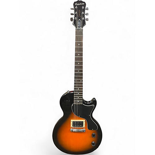 Used Epiphone Les Paul Junior Single Cut 2 Color Sunburst Solid Body Electric Guitar 2 Color Sunburst