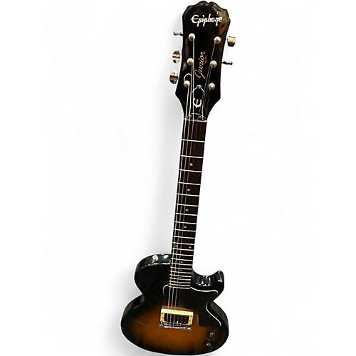 Used Epiphone Les Paul Junior Single Cut 2 Color Sunburst Solid Body Electric Guitar 2 Color Sunburst