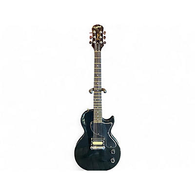 Epiphone Used Epiphone Les Paul Junior Single Cut Black Solid Body Electric Guitar